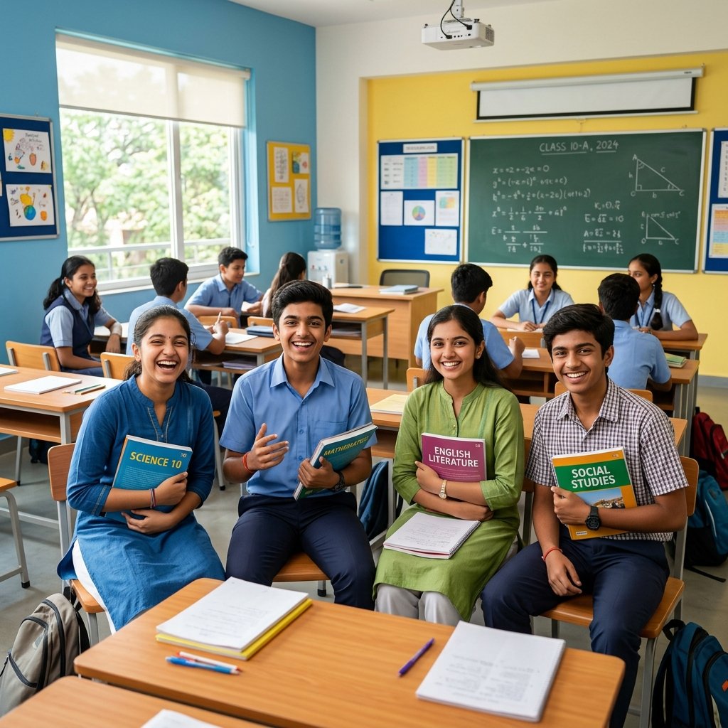 Class 10 students